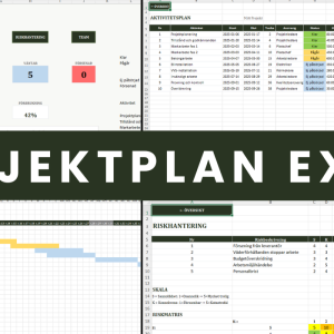 Projektplan Excel
