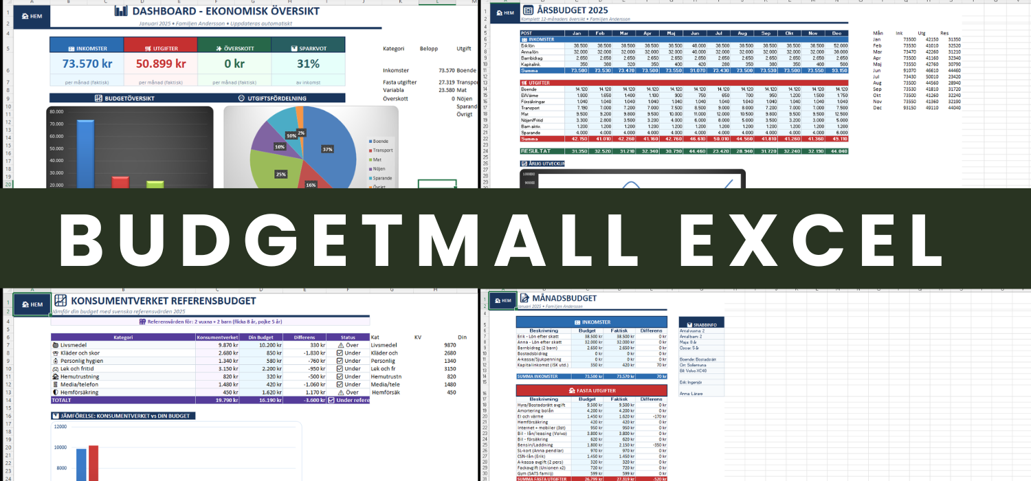Budgetmall Excel