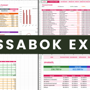 Kassabok Excel