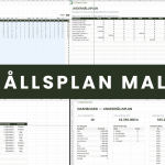 Underhållsplan Mall Excel – BRF 30-års plan med fondprognos