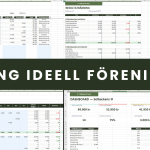 Bokföring Ideell Förening Excel