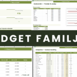 Matbudget Familj Excel