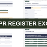 GDPR Register Excel